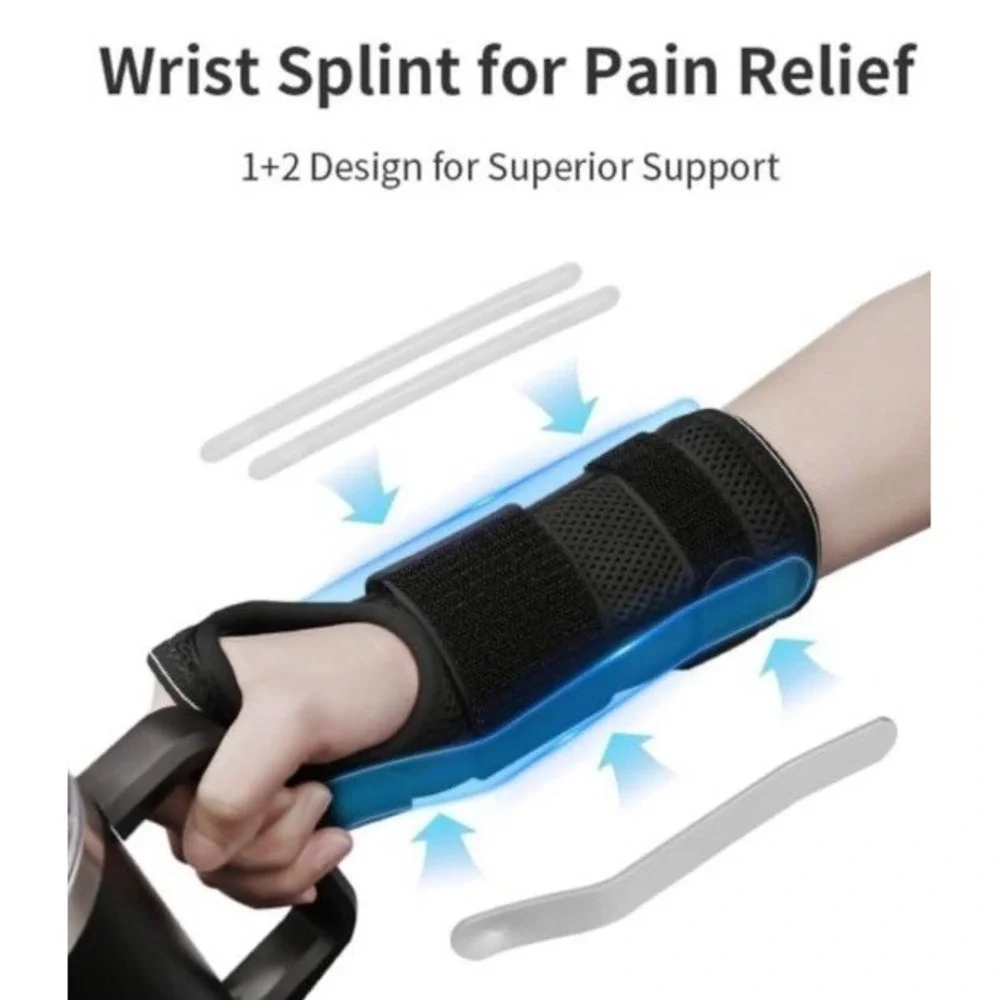 YAHA Adjustable Right Wrist Brace Splint Support Pain Relief Carpal‎ Tunnel S/M